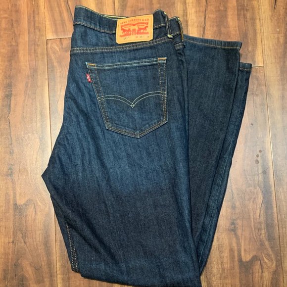 Levis 54 Mens Jeans 35x34 